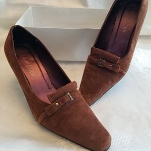 Bisou Bisou Suede Pumps Size 8M